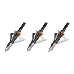 Wasp Drone broadhead in gray with solid steel ferrule for precision penetration