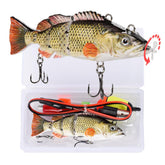 Watalure robotic swimming lure front view, showcasing lifelike motion