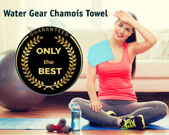 Water Gear Chamois Towel soft and lightweight fabric