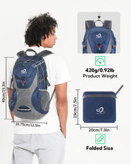 Waterfly backpack breathable shoulder straps provide comfortable all-day wear.