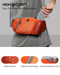 WATERFLY bottle compatibility up to 500 ml for versatility