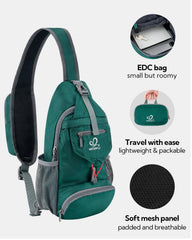 WATERFLY expanded size 14-6x7-8x3-5 inches offers ample space.