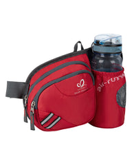 Waterfly fanny pack water bottle holder keeps hydration stable during hikes.