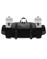 Waterfly large hiking fanny pack 3L on trail offers easy gear access.