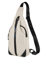 Waterfly medium sling bag front view shows compact size with ample storage for daily essentials.