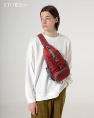 Waterfly sling expanded size carries essentials on hikes