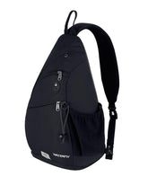 Waterfly Sling Bag main compartment fits a 13 inch laptop for daily use.