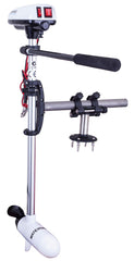 Watersnake Kayak Motor Bracket on water enabling river and lake trips