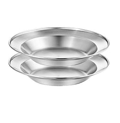 Wealers stainless-steel texture close-up highlights durable food-grade construction.