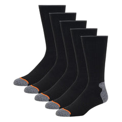 Weatherproof Vintage wool blend crew socks featuring ribbed cuffs and cushioned sole for all-day comfort.