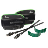 WEAVER ARBORIST Climber Pad Kit pads shown with Velcro strap for secure positioning during climbs
