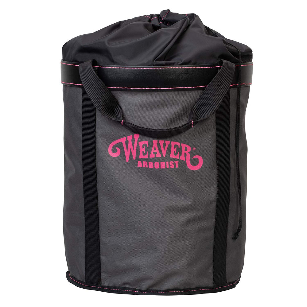 WEAVER ARBORIST heavy-duty rope bag with open-top access for quick gear loading.