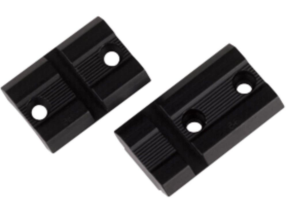 WEAVER base pair for Savage Axis/110 8-40 offers secure mounting for rugged hunting setups.