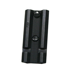 Weaver base top mount 418M in matte black provides a secure platform for detachable rings and steady aiming