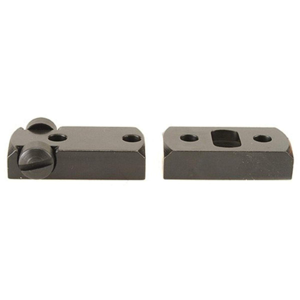 Weaver Grand Slam two-piece matte black dovetail base for Browning Bolt SA/LA with secure ring lock