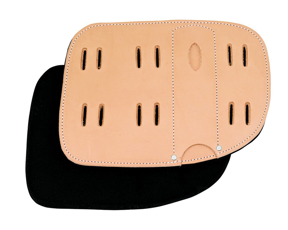 Weaver Leather Arborist Super Climber Pads tan and black deliver comfortable calf support during climbs
