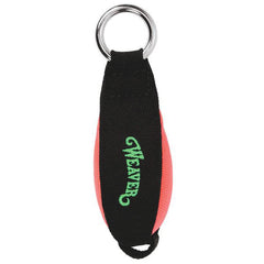 Weaver Leather Bullet Throw Weight in black and blaze orange with high visibility and easy attachment.
