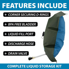 Weed Razer Jenlis Ivy Bag large-25-gallon capacity supports remote watering scenarios.