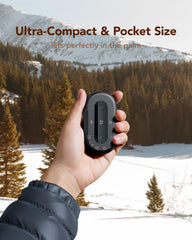 WeeFancy hand warmers shown in magnetic assembly for 360-degree warmth.