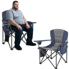 WEIDIORME 2-pack camping chair folded for easy transport and storage.
