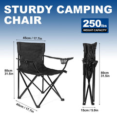 WEIDIORME camping chair ergonomic-seat emphasizes back support during long outdoor sessions.