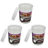 Welch Pro-Tec glow white powder paint jar enhances jig head visibility underwater