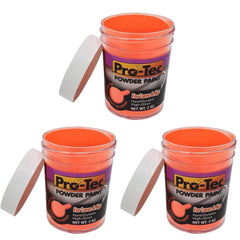 Welch Pro-Tec Flame Red powder paint jars for vibrant lure crafting