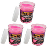 Welch Products Pro Tec powder paint close-up shows hot pink gloss for durable lure color.