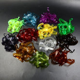 WellieSTR 12-color elastic scud-back close-up for versatile fly tying.