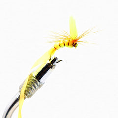 WellieSTR sunken-skin elastic detail ideal for caddis larva patterns.