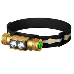 Weneasker headlamp 1200-lumen beam for clear outdoor visibility.