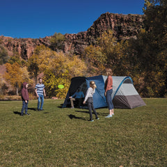 Wenzel Aspen Hills 8P 76-inch peak height for easy inside movement