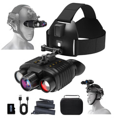 Weochi head-mounted night-vision goggles enable hands-free observation in total darkness