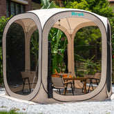 Werph Screen Tent front view showing spacious shade for gatherings