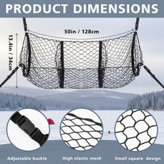 Adjustable D-rings and straps for easy tent installation
