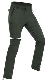 Wespornow women's hiking pants front view with quick-dry fabric for outdoor trips.