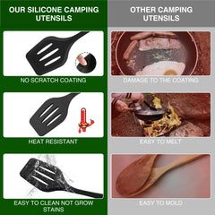 Wesqunie ladle ideal for soups and stews outdoors