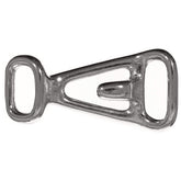West Coast Paracord 3-1/2 inch rope adjusters close-up shows nickel finish for durable tension control.