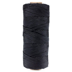 West Coast Paracord tarred black decoy line for outdoor rigging and low-tangle performance