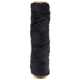West Coast Paracord tarred black decoy line for durable, easy-to-tie goose and duck rigs.