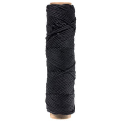 West Coast Paracord tarred black decoy line for durable, easy-to-tie goose and duck rigs.