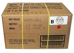 Western Frontier MRE case packaging outer view highlights durable carton