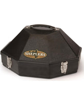 Western Hat Can in black with a 4-inch brim, unisex design