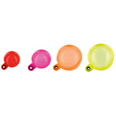 Westwater Thingamabobber 1/2 inch strike indicator 5-pack in mixed colors - close up