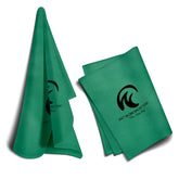 Wet Work XL towel rolled compact for easy packing and travel.