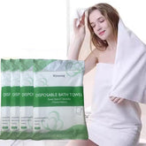 Wetferf disposable bath towel, large 55x27.5 inches for full-body drying.