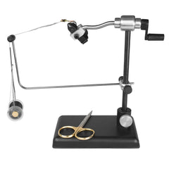 WETFLY Creative Angler Wooden Station clamp setup enables secure mounting on benches