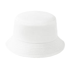 Close-up of 100% cotton fabric of bucket hat
