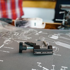 Pins stored in the tool frame for convenient use during gunsmithing