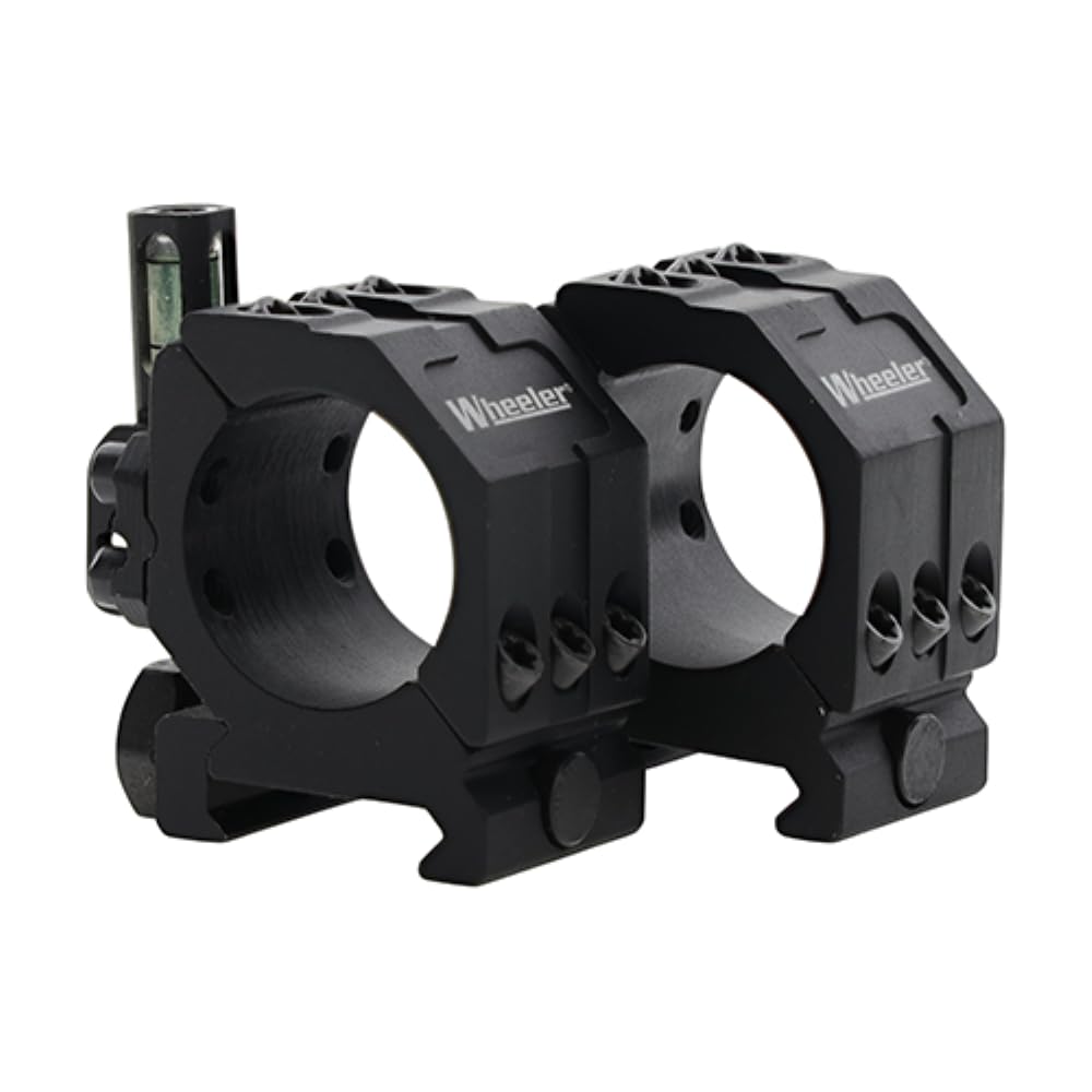 Wheeler picatinny rail scope rings for secure mounting on Picatinny rails